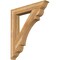 Ekena Millwork Olympic Traditional Rough Sawn Bracket, Western Red Cedar, 6"W x 42"D x 48"H BKT06X42X48OLY01RWR - alternate 1